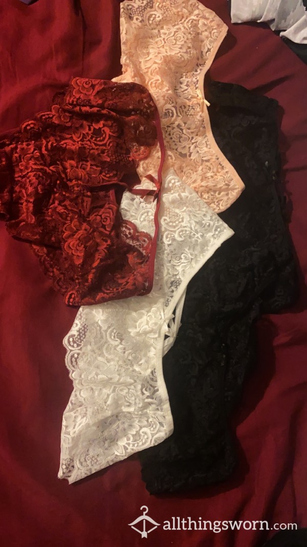 Lacy Panties With A Bu*t Cutout