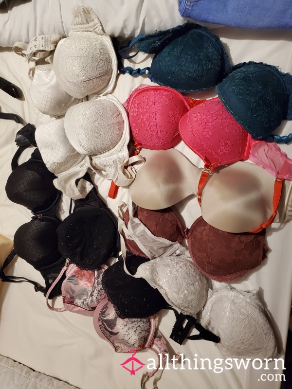 Large Bra Selection...all Worn! £15 A Bra X