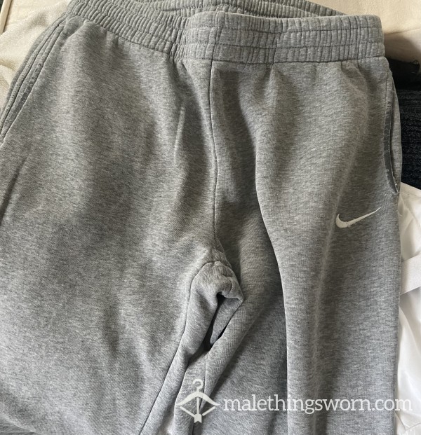 Large Nike Joggers Well Worn