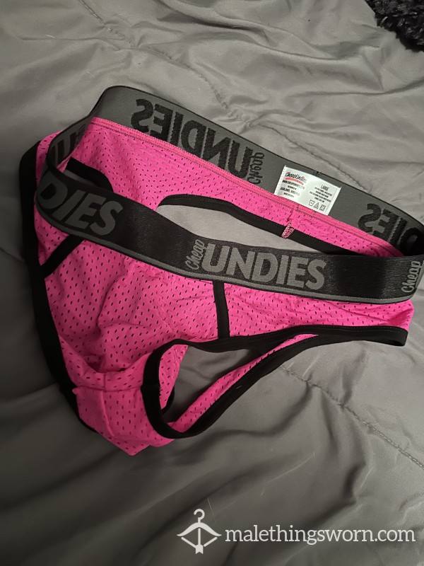 Large Pink Jockstrap