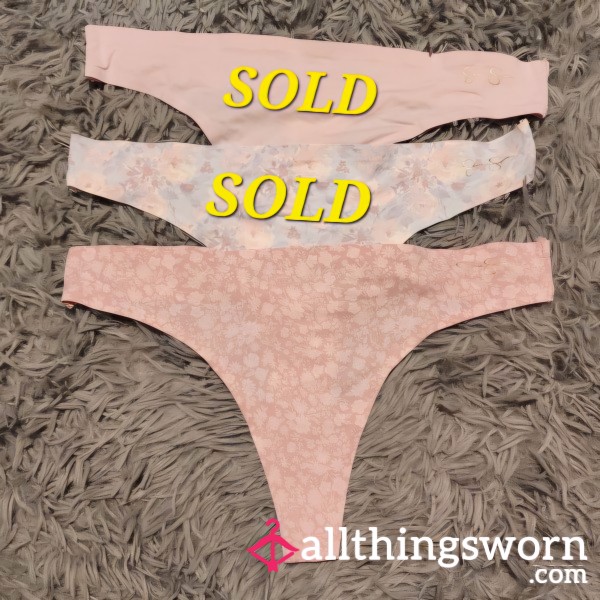 Seamless Cut Soft Thongs