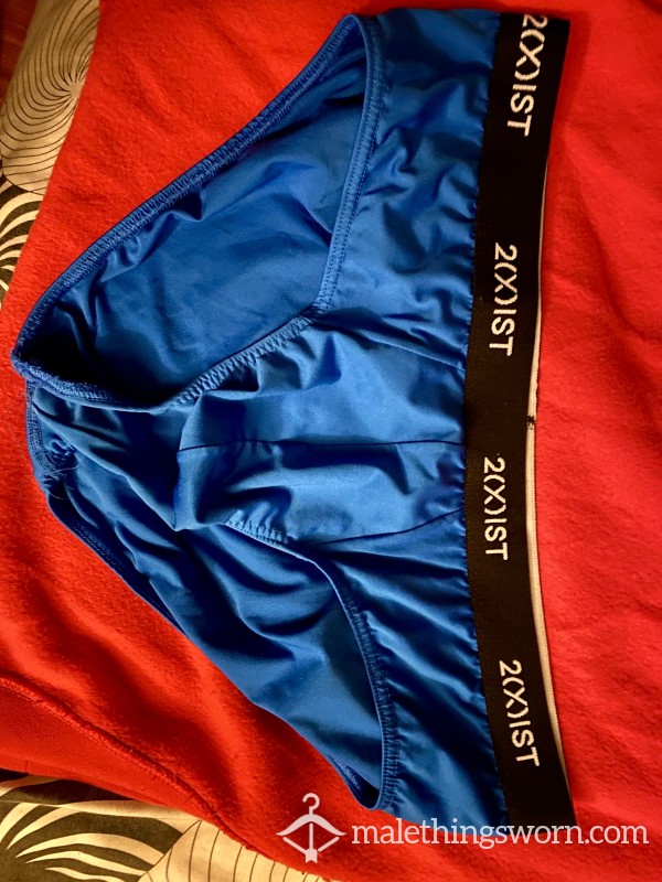 Blue 2xist Briefs