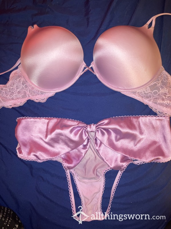 Last Season’s Victoria Secret Bra & Panty Set