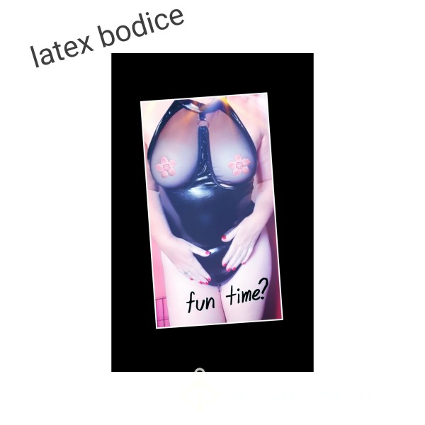 Latex S**y Bodice