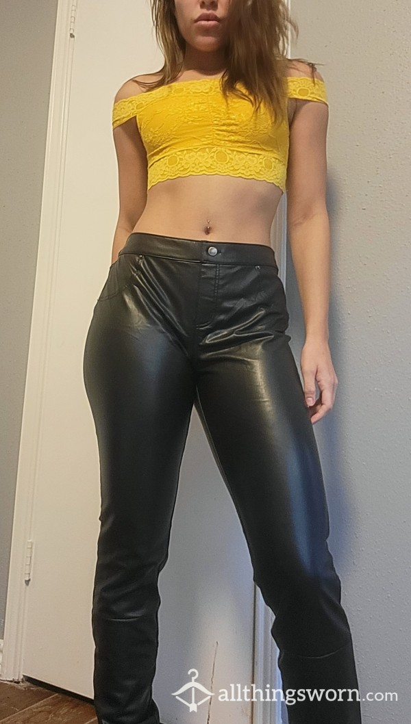 Latex Skinny Pants