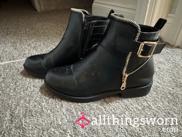 Leather Ankle Boots