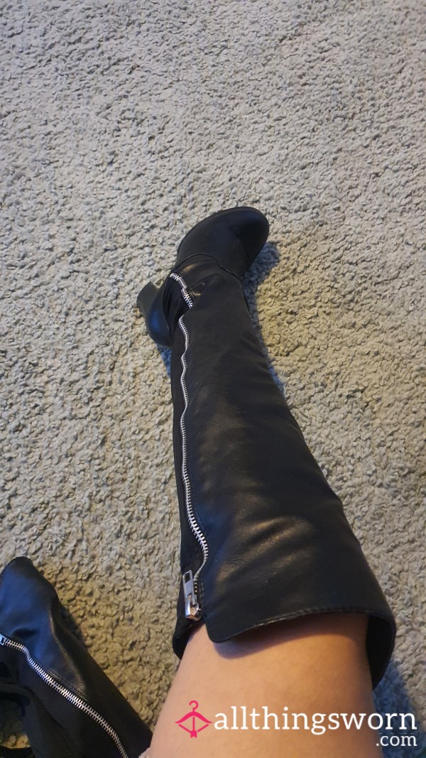 Leather Boots