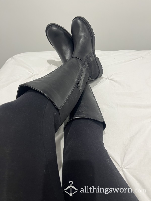 Leather Boots 5x Custom Photos