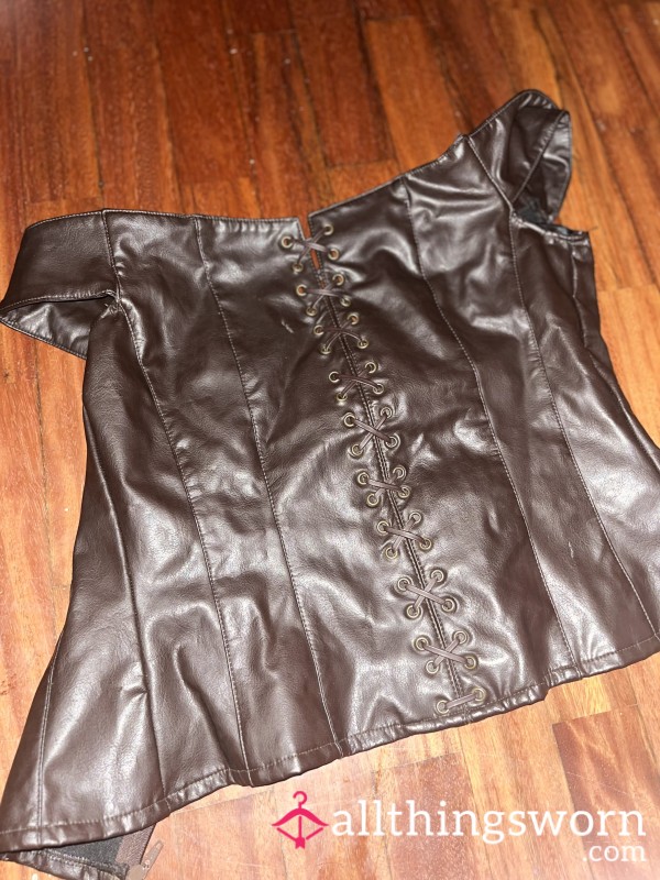 Leather Corset