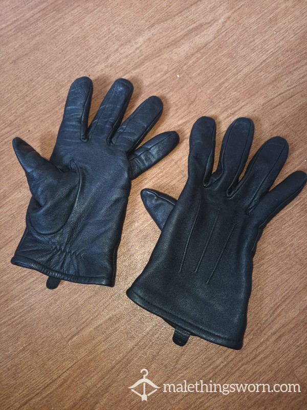 Leather Gloves (L) 🧤