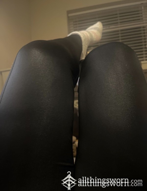 Leather Look Leggings