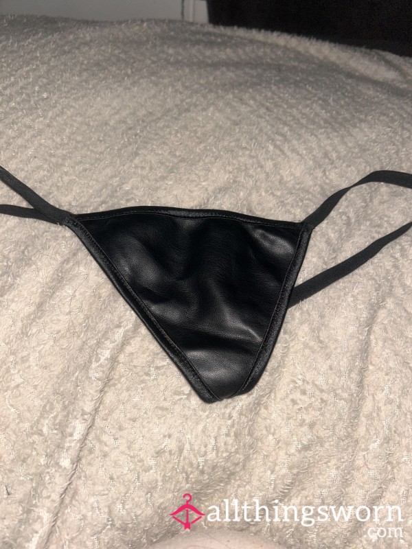 Leather Thong