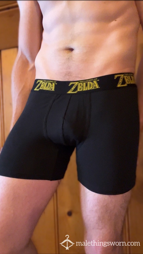 Legend Of Zelda Black Briefs