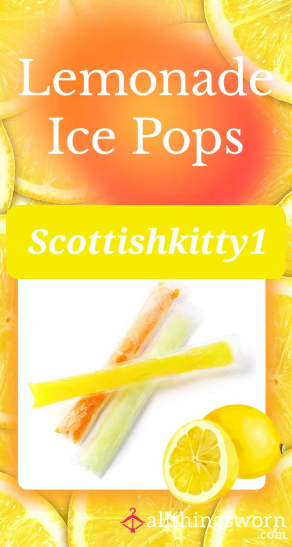 Lemonade Ice Pops