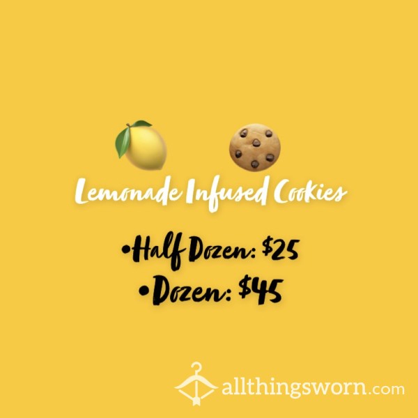 🍋🍪Lemonade Infused Cookies