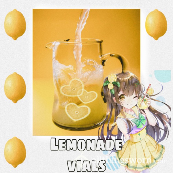 Lemonade Vials