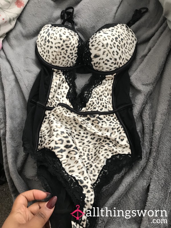 Leopard Print Bodysuit