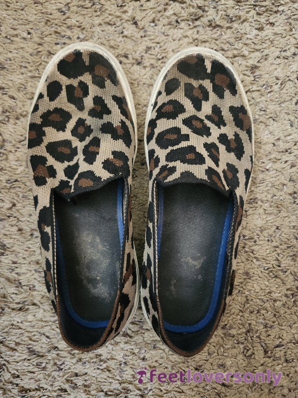 Leopard Print Flats