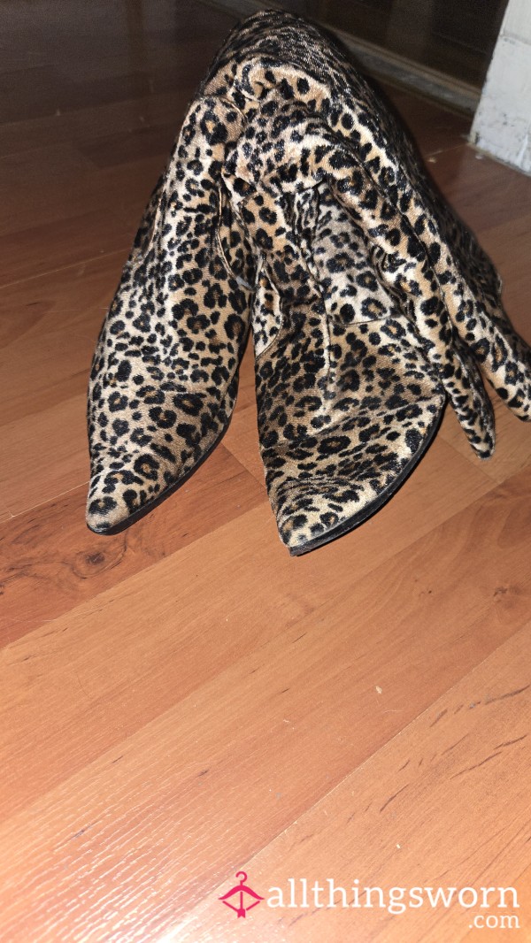 Leopard Print Heels