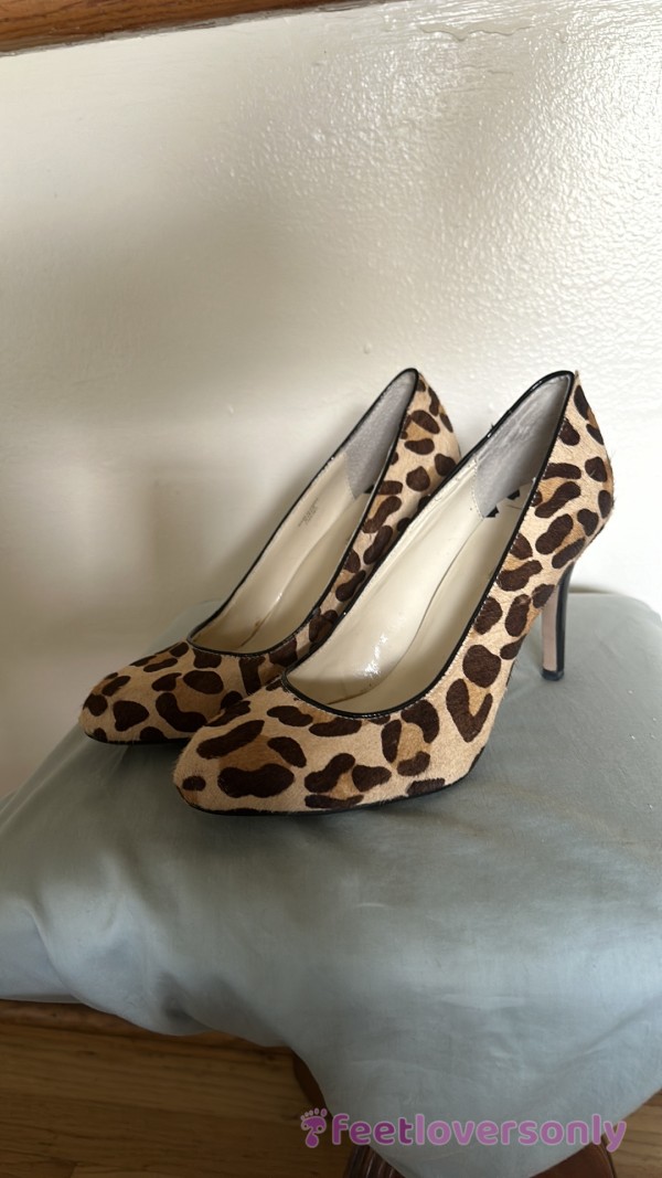 Leopard Print Heels