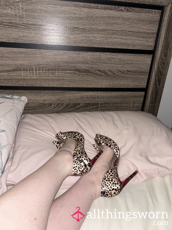 Leopard Print Heels