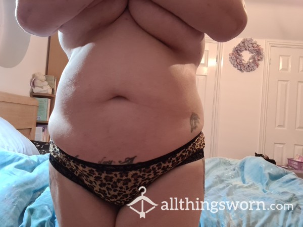 Leopard Print Panties