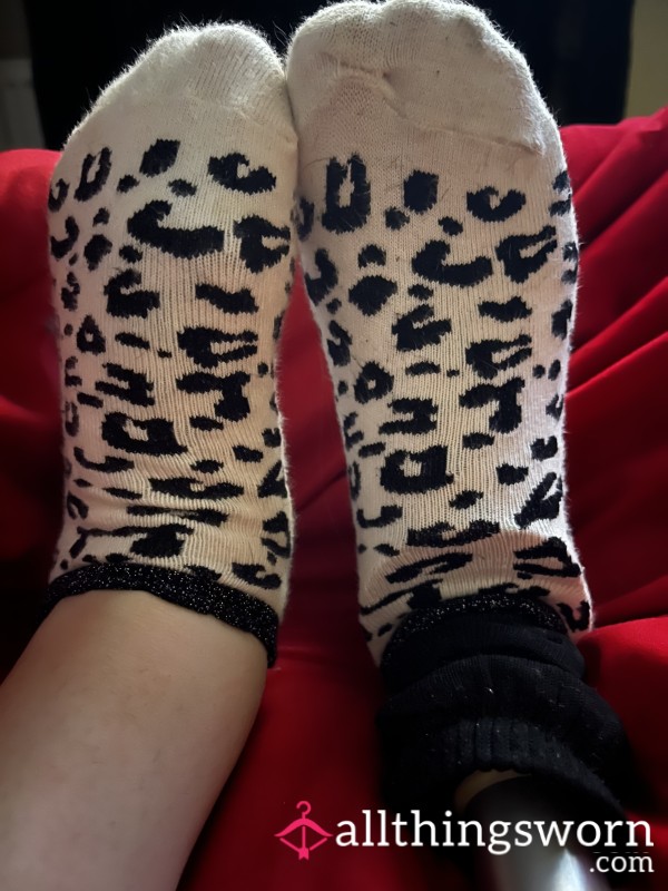 Leopard Print Socks