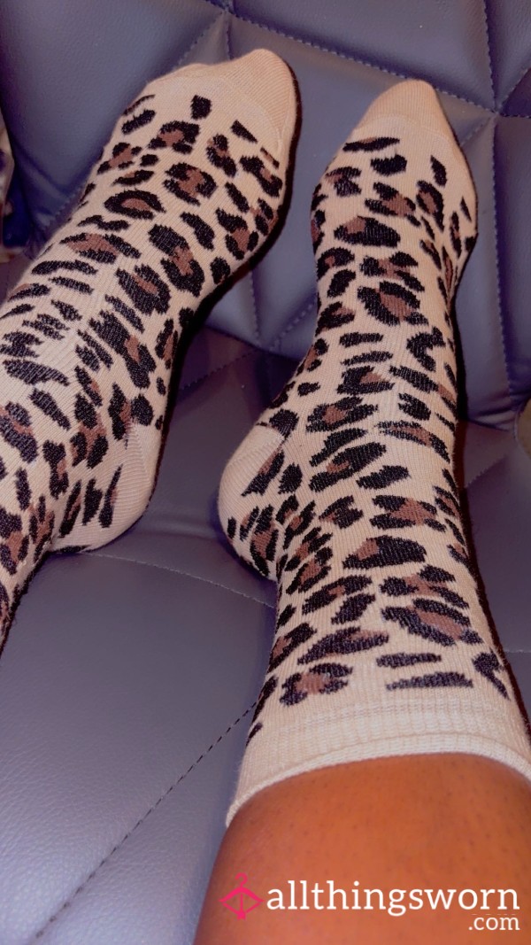 Leopard Print Socks 🧦🐆