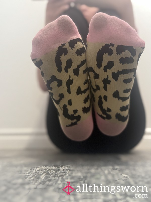 Leopard Print Socks