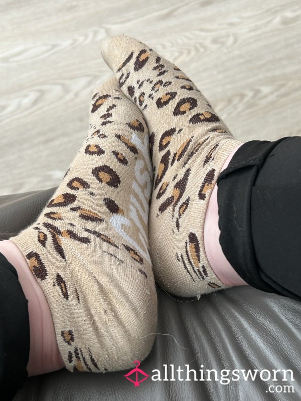 Leopard Print Socks