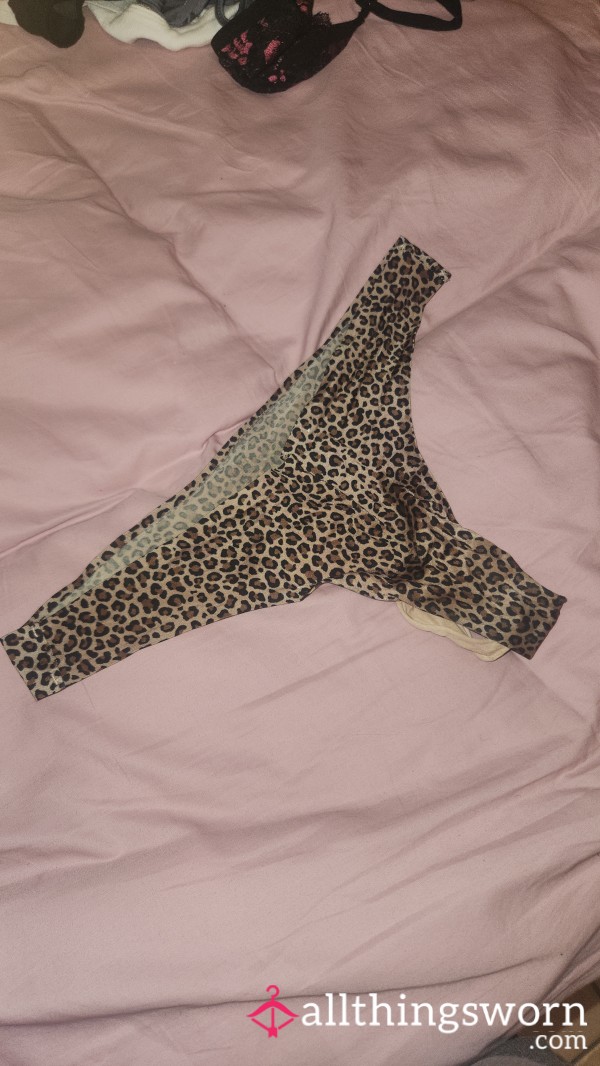 🐆leopard Print Thong🐆