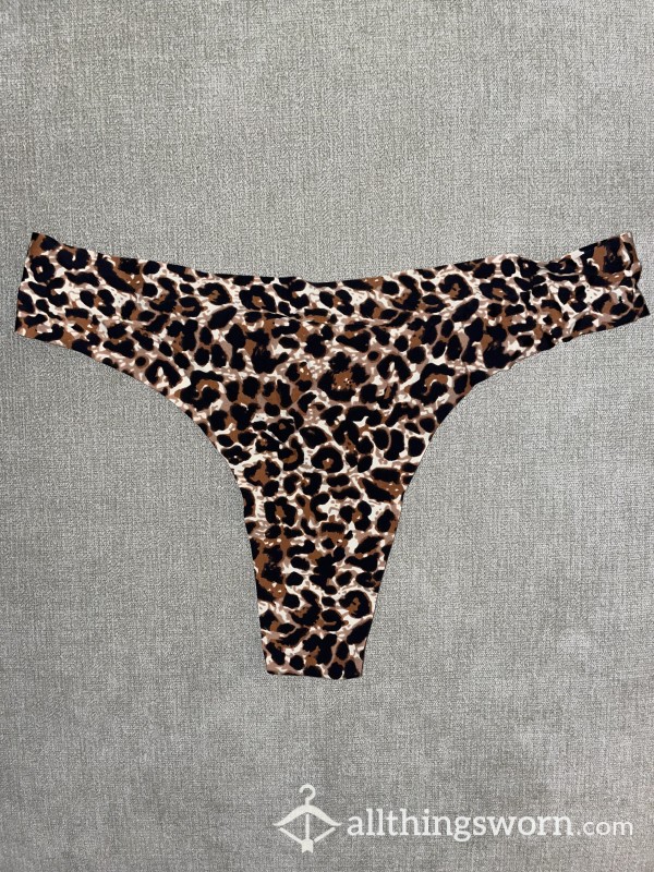 Leopard Print Thong 🐆