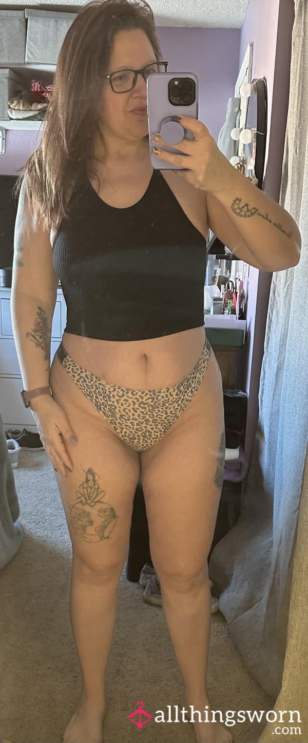 Leopard Print Victoria Secret Thong!