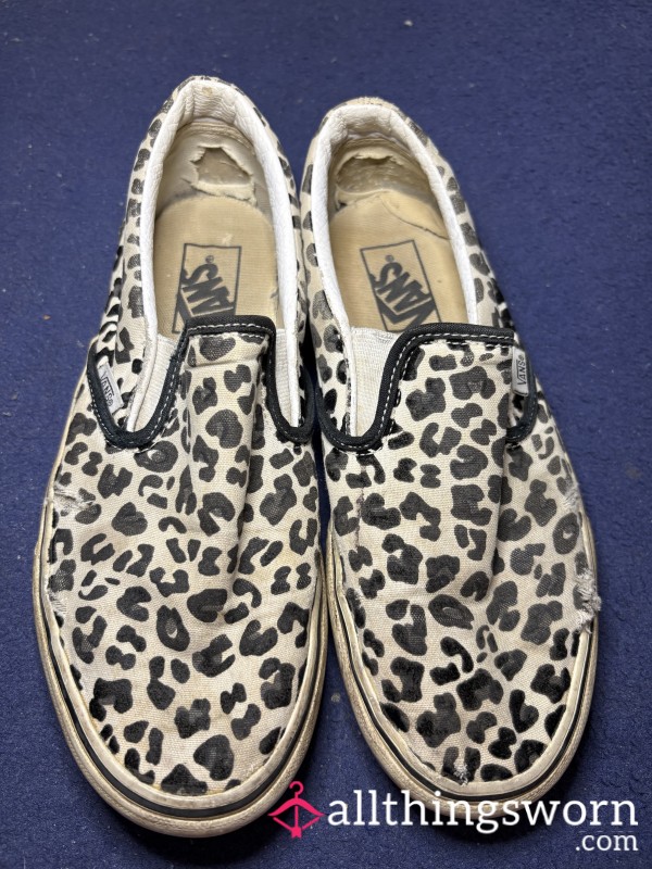 Leopard Slip On Vans