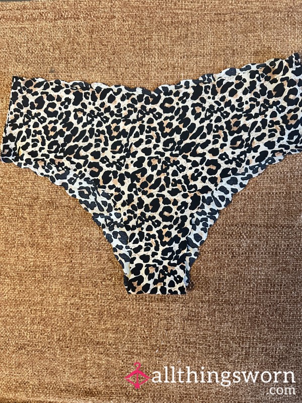 Leopard Thong