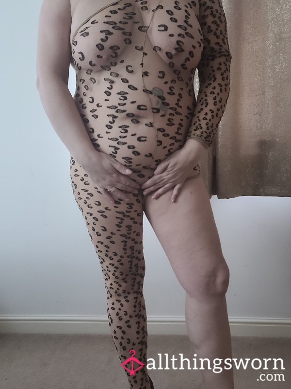 Lepord Print Bodystocking