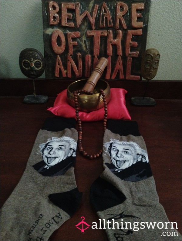 Lesbian Worn Einstein Socks