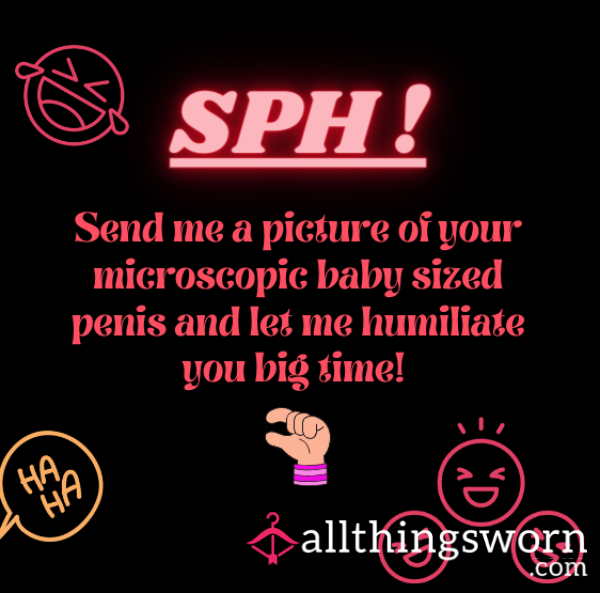 Let Me Laugh At Your Micro D*ck! SPH!