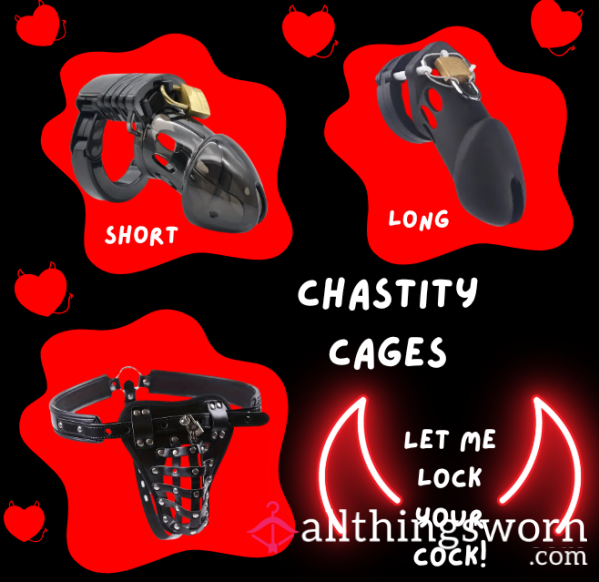 LET ME LOCK YOUR C*ck😈💦 Cage/ Chastity Play!