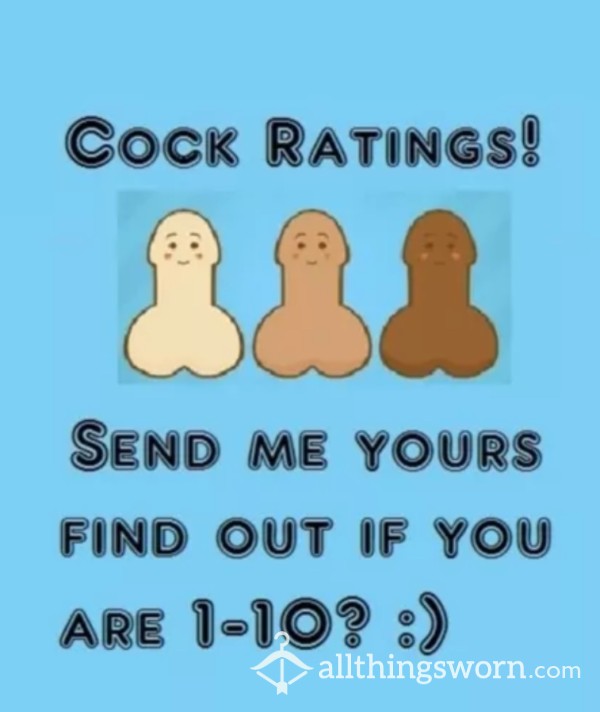 Let Me Rate Your D*ck