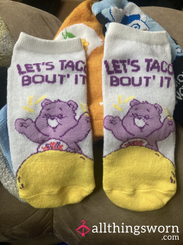 Let’s Taco Bout It Care Bear Socks