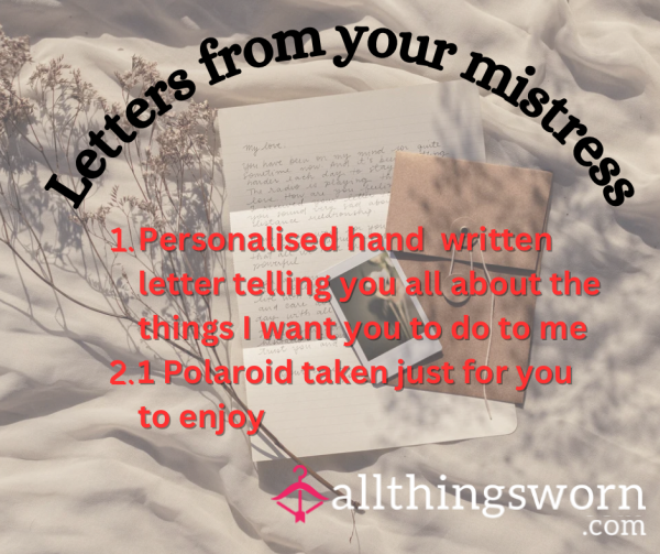 Letters From Your Mistress