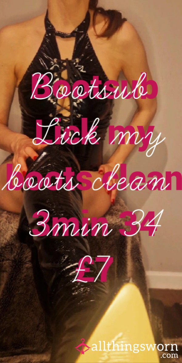 Lick My Boots Clean