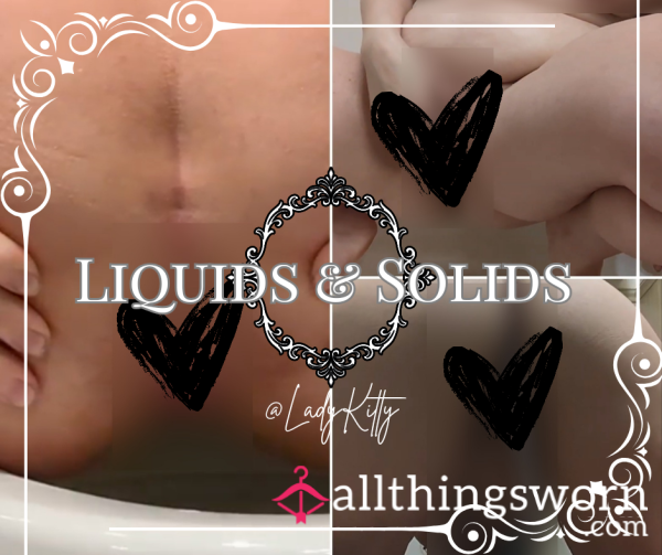 Liquids And Solids Folder