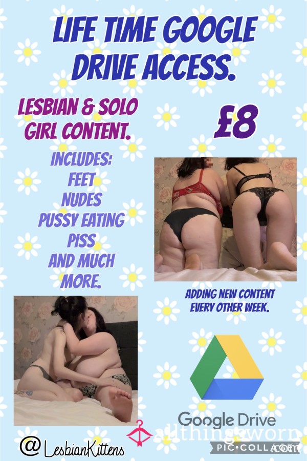 LIFE TIME GOOGLE DRIVE LESBIAN AND SOLO CONTENT 💦