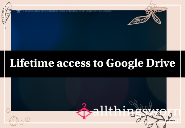 Lifetime Access To My Google Drive