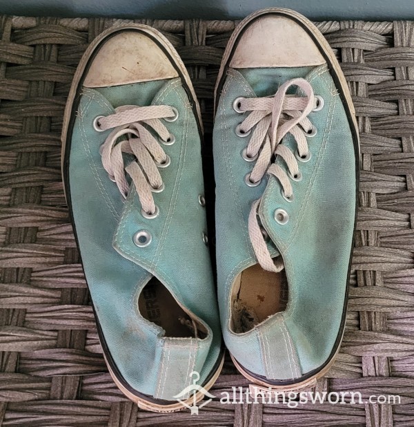 Light Blue Converse