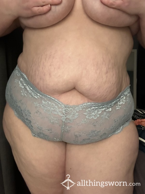 Light Blue Lace Panties