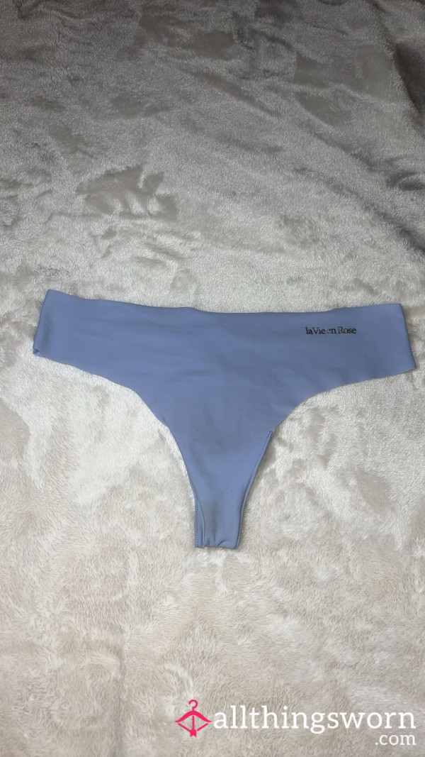 Light Blue / Light Purple Stained Thong