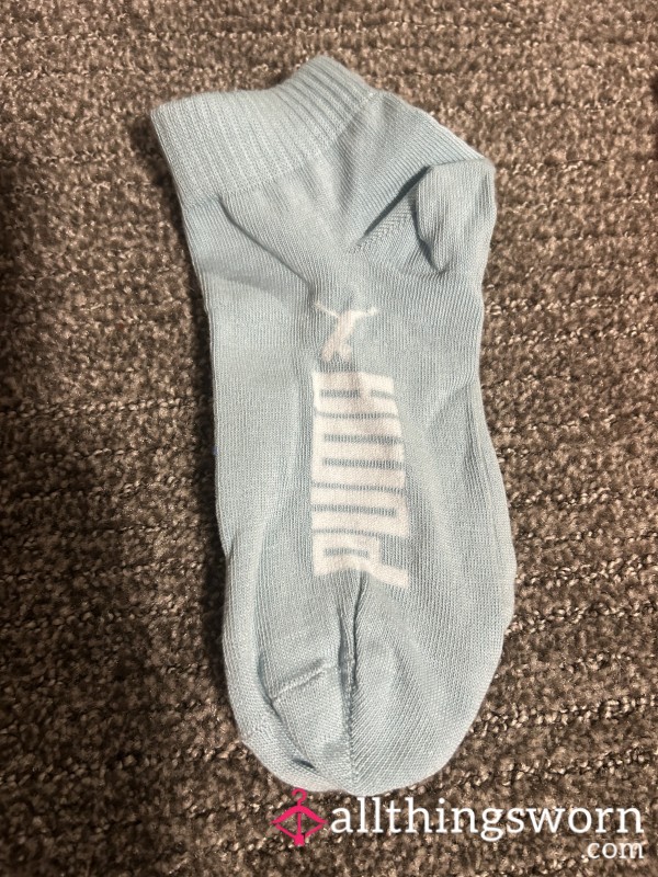 Light Blue Puma Socks